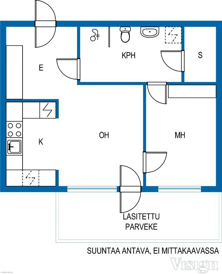 2Ndhomes Stylish 1Br Home With Balcony And Sauna In Kamppi Center 赫尔辛基 外观 照片